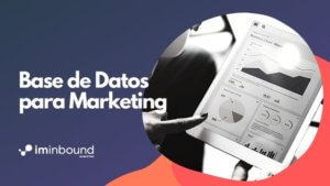 Base de Datos para Marketing, portada Blog I'M Inbound Marketing & Sales