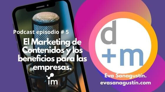 Marketing de Contenidos y los beneficios para las empresas, portada Podcast I'M Inbound Marketing