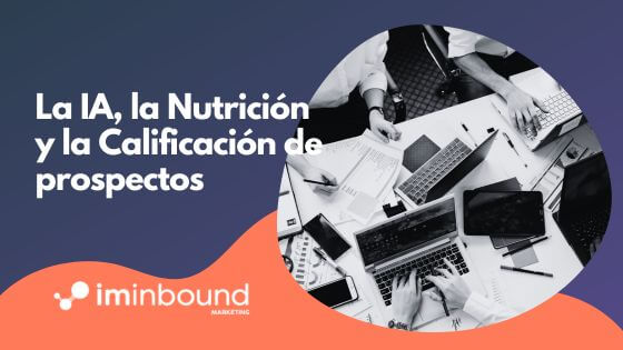 Optimización del funnel B2B con IA, portada blog I'M Inbound Marketing