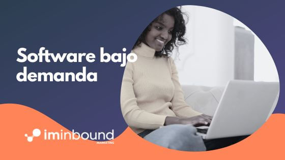 Software como Servicio (SaaS) Portada Blog I'M Inbound Marketing